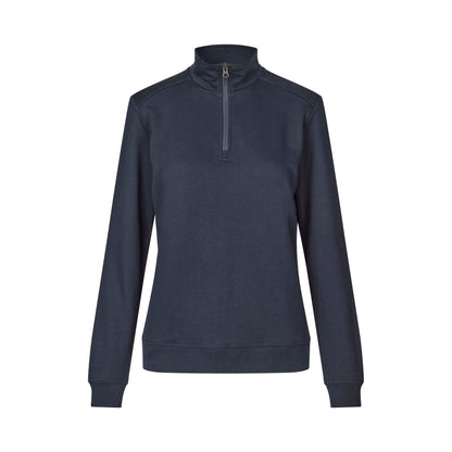 ID PRO Wear CARE sweat | ubørstet | ¼ zip | dame - 0385