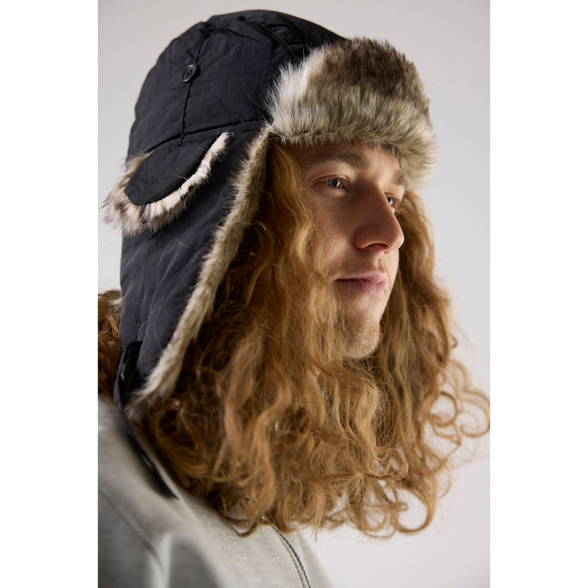 Top Swede M202 Scooter Hat – Pelsforet Vinterhue med Øreklapper