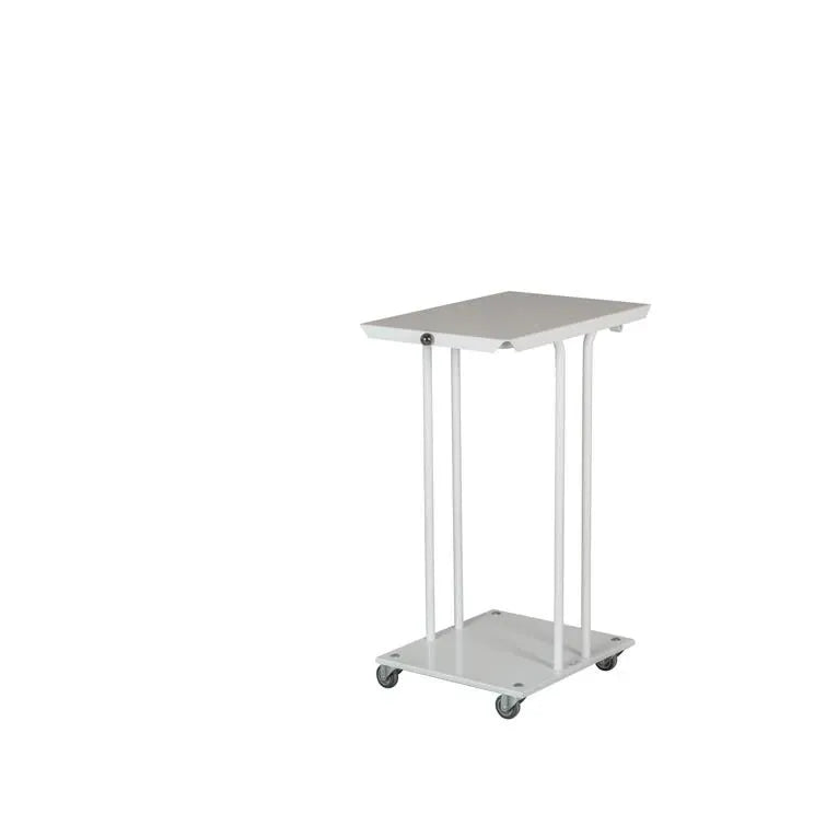 Tina Trolleys affaldsstativ 110 liter hvid med låg 779105200