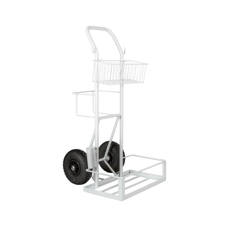 Tina Trolleys Trappevogn med kurv & spandholder