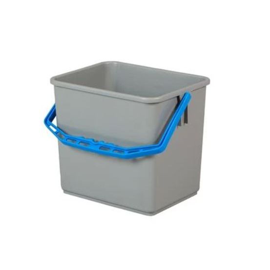 Tina Trolleys inventarspand 6 liter blå PP med hank
