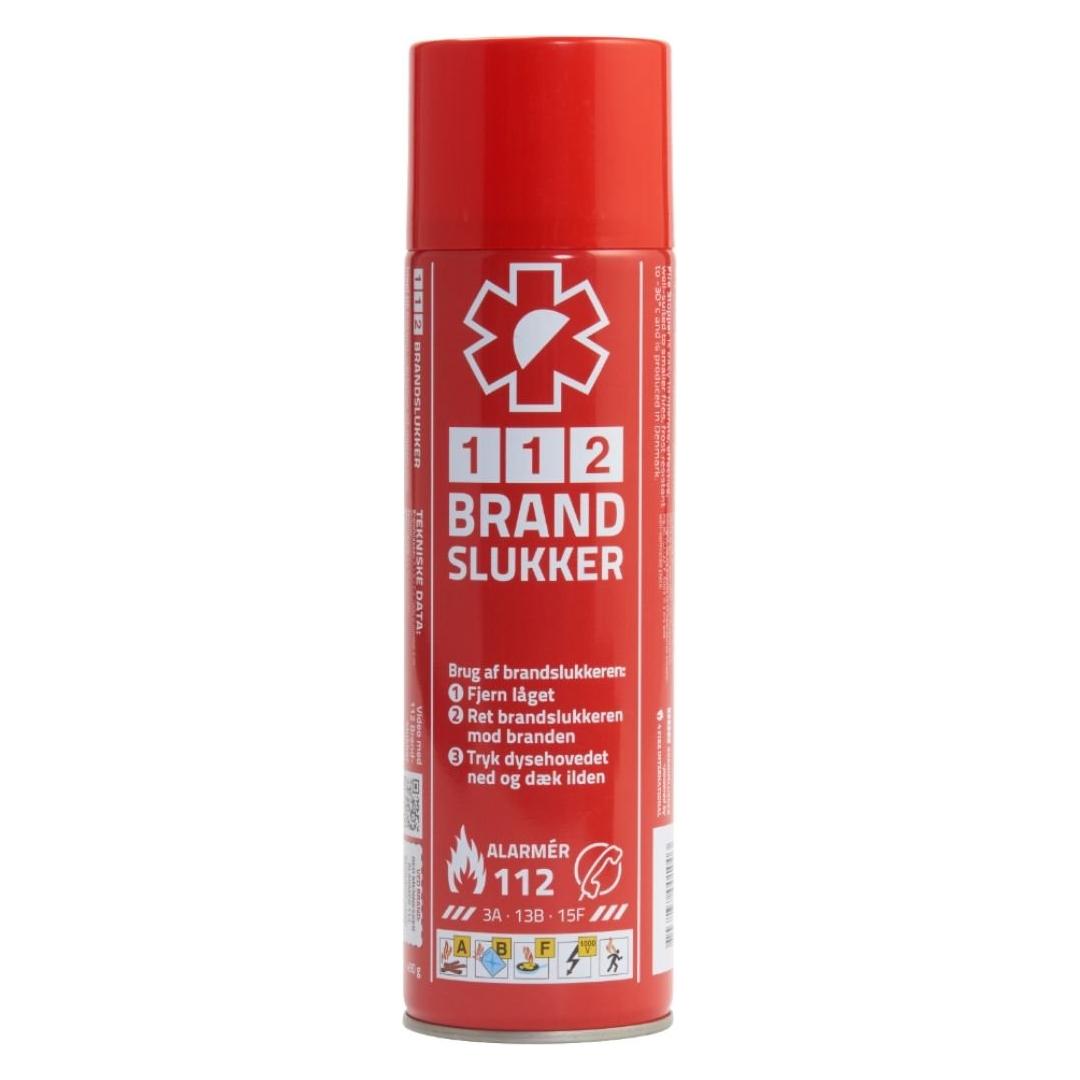 112 Brandslukker 400 ml - Sikkerhedsgiganten