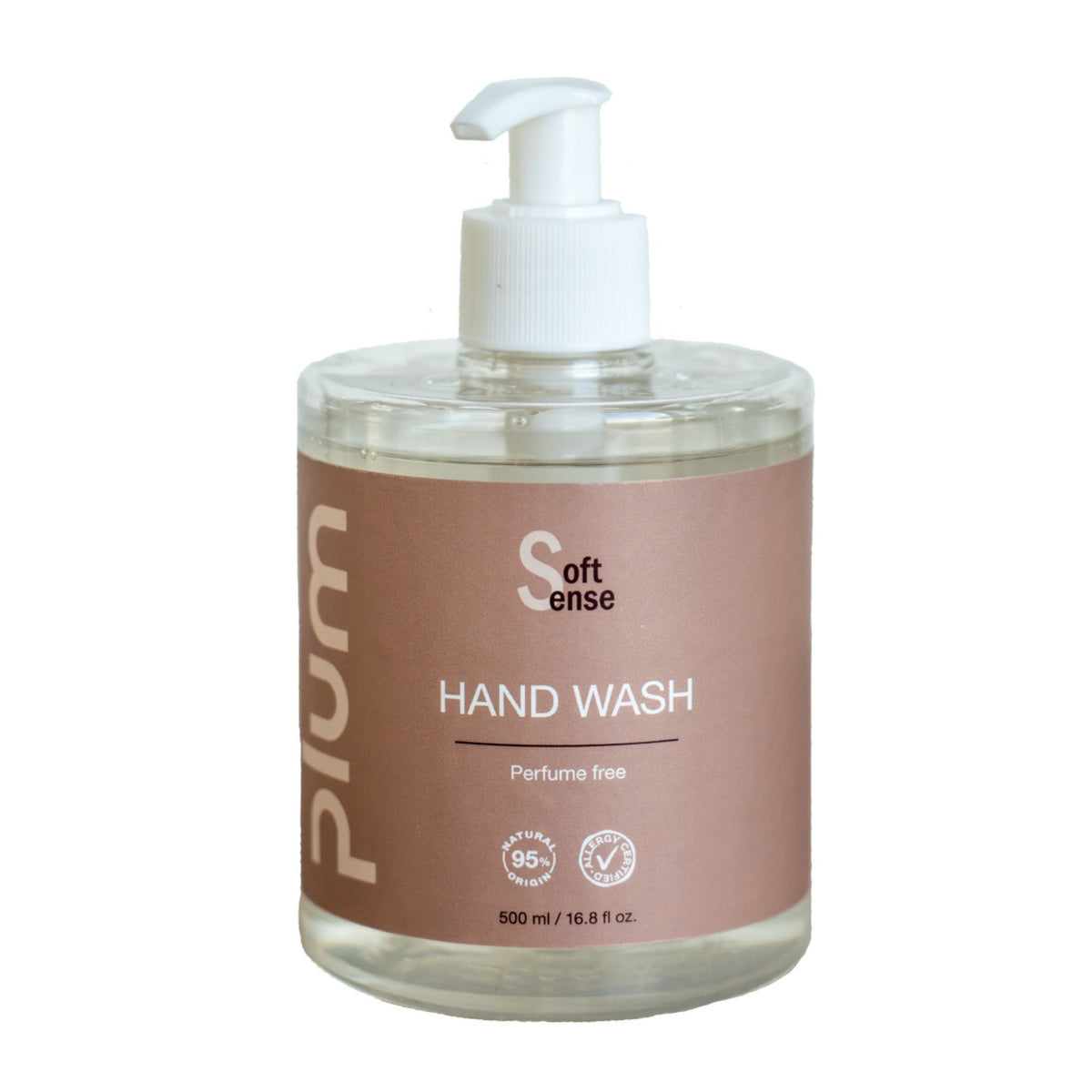 plum soft sense hand wash parfume free