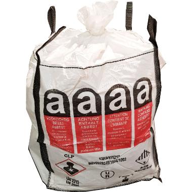 Big Bag 90x90x110 cm med 50 my Liner – UN-godkendt (13H3/Y) til Asbest & Farligt Gods