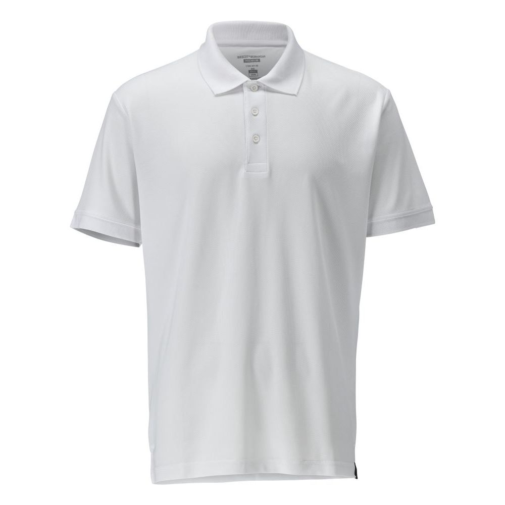 Hvid Mascot Crossover Poloshirt CoolDry Poloshirt 17083-941 for mænd.