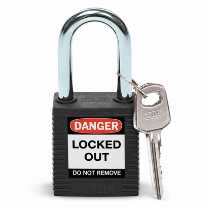 Brady Lockout Lås 38 mm hærdet stål
