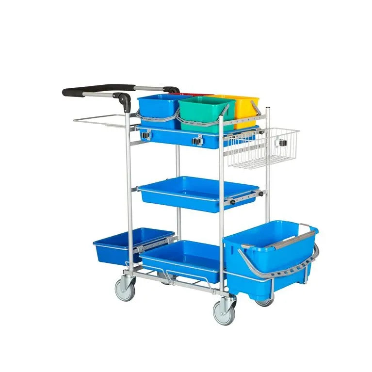 Tina Trolleys ERGO Drip System 4 Buckets – Professionelt Drypsystem til Effektiv Rengøring
