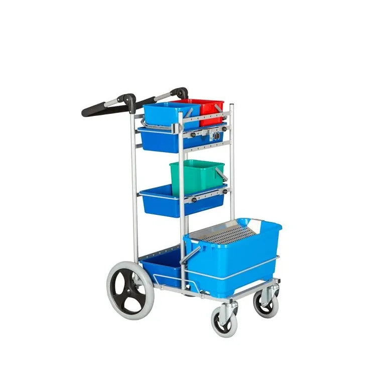 Tina Trolleys Rengøringsvogn m/stort hjulsæt – ERGO Drypsystem 779207038