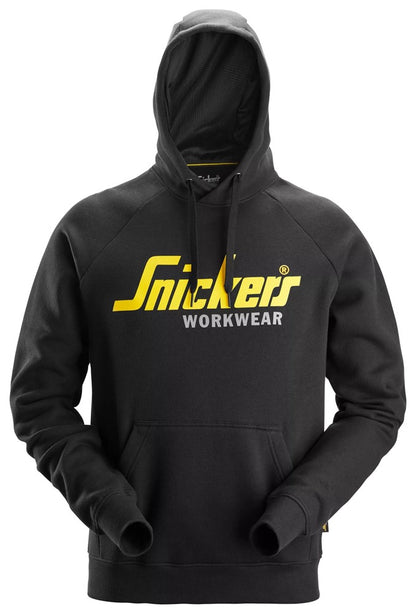 Snickers 2899 Klassisk Hættetrøje med Logo – Komfortabel Sweatshirt