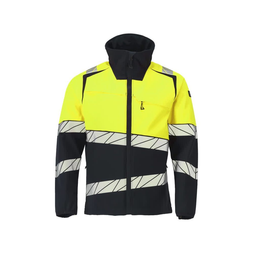 Mascot 25002-246 Softshell jakke åndbar - vindtæt og vandafvisende Hi-Vis