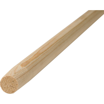 Vikan skaft uden gevind, 150cm i træ, 2,5cm diameter