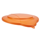 Vikan låg til spand fødevarer, orange PP, 12 liter