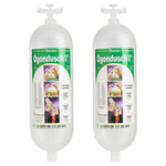 Tobin Øjenskyl Refill 2 x 1000 ml flasker til øjenskylling efter uheld med baser