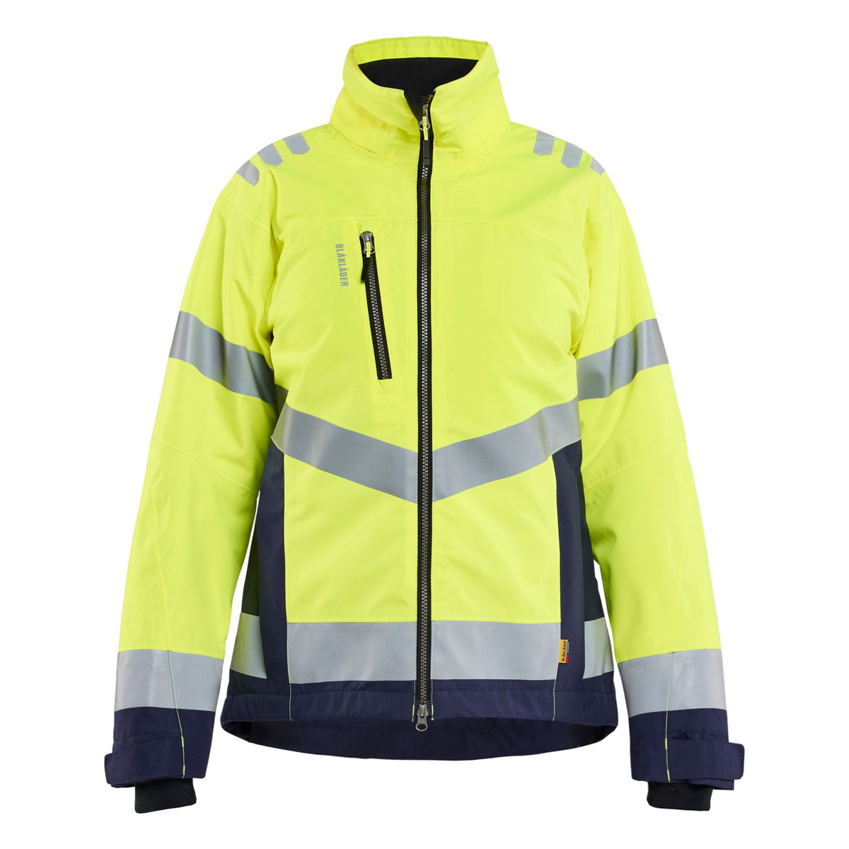 Blåklæder 4762 High Vis Letforet Vinterjakke Dame