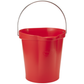 Bucket for food, Vikan, 6, 12, 20 liters, several colors, PP/stainless steel, with pouring spout