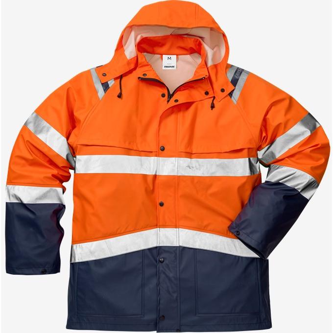 Kansas HI VIS REGNJAKKE KL.3 4624 - Sikkerhedsgiganten