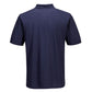 Portwest Napels polo shirt B210 mørk marineblå bagfra
