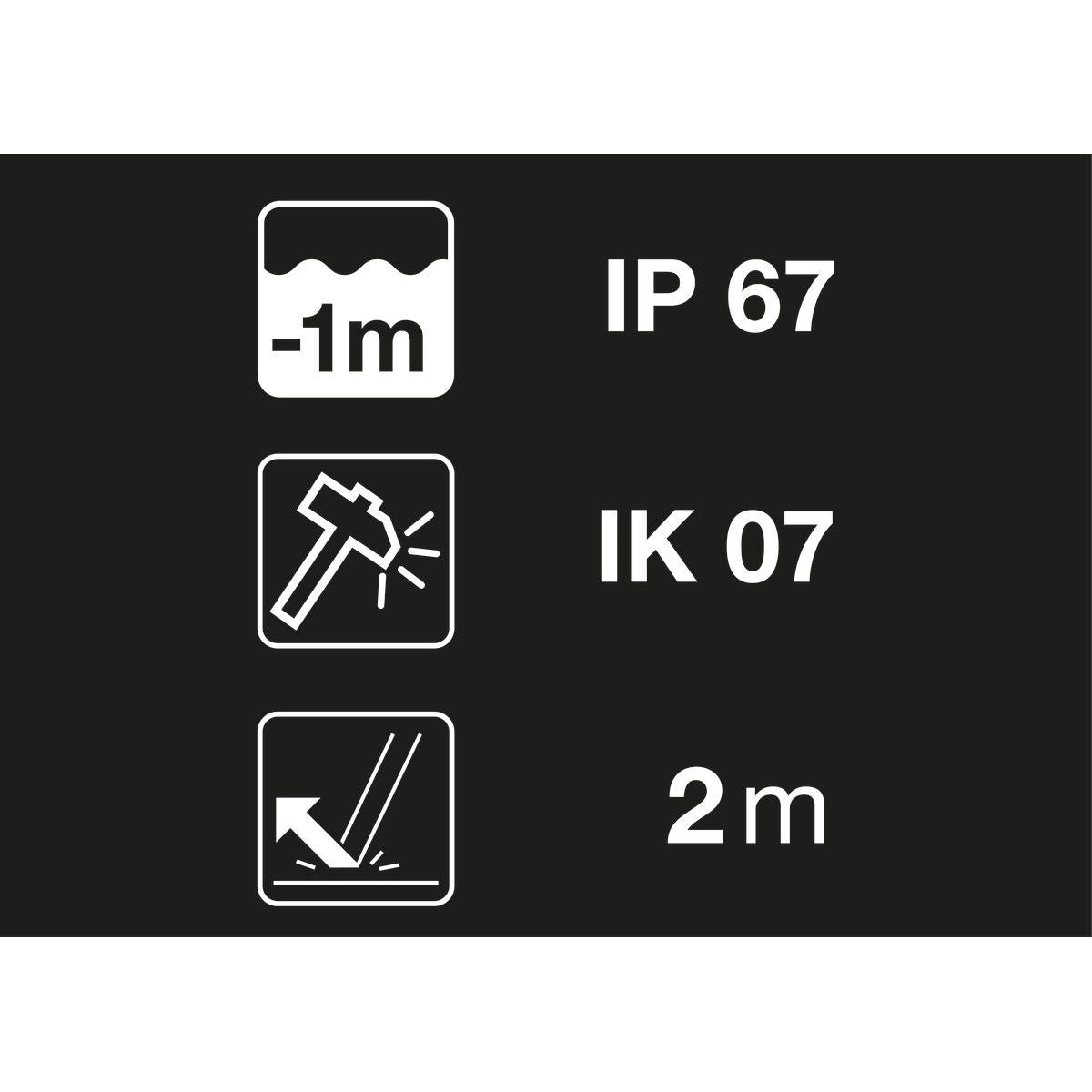 Petzl Aria 1 pandelampe vandtæt IP67, slagfast IK07, faldsikker 2m