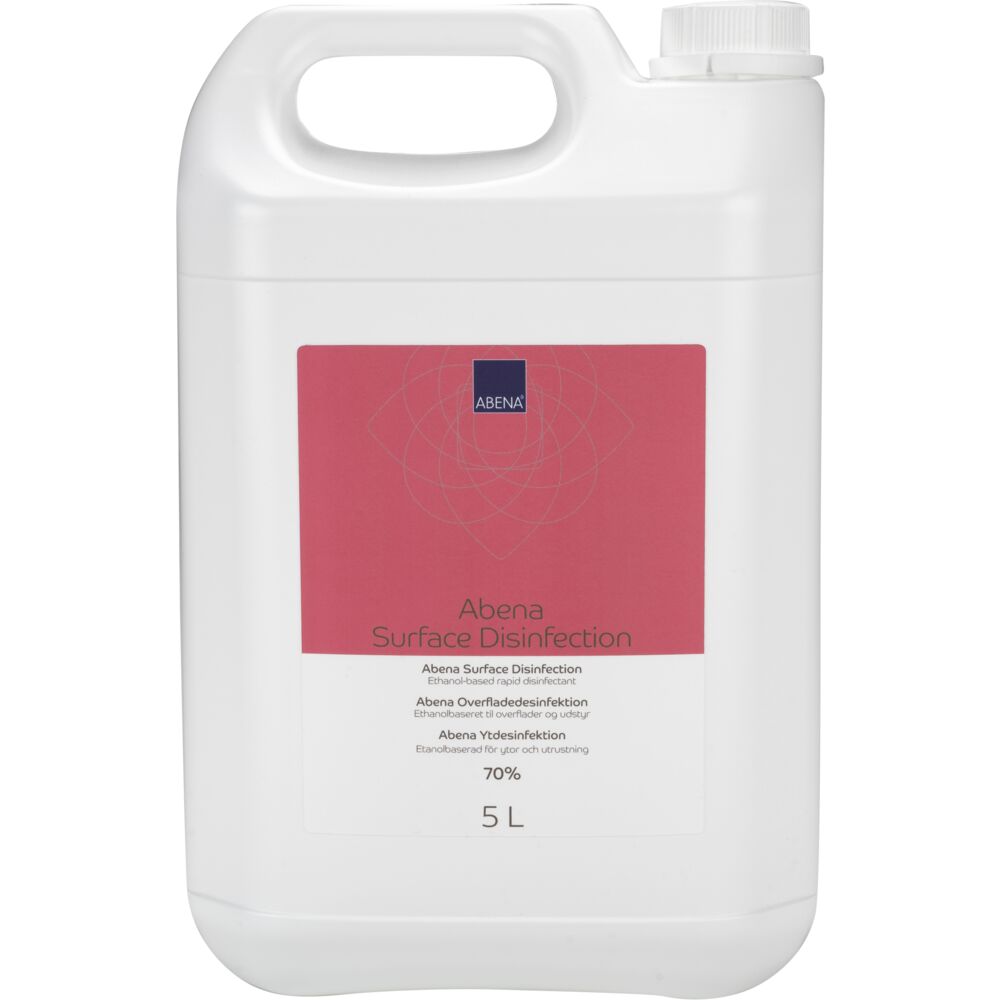 Overfladedesinfektion, ABENA, 5000 ml, 70% ethanol