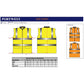 Portwest Hi-Vis 4i1 Trafikjakke S468