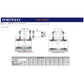 Portwest S471 - Hi-vis 4 i 1 kontrastfarvet trafikjakke