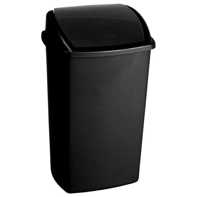 Abena - Plastik Affaldsspand med sving låg, 50 Liter - Flere Farver - Sikkerhedsgiganten