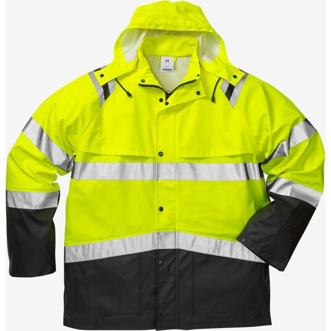 Kansas HI VIS REGNJAKKE KL.3 4624 - Sikkerhedsgiganten