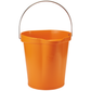 Bucket for food, Vikan, 6, 12, 20 liters, several colors, PP/stainless steel, with pouring spout
