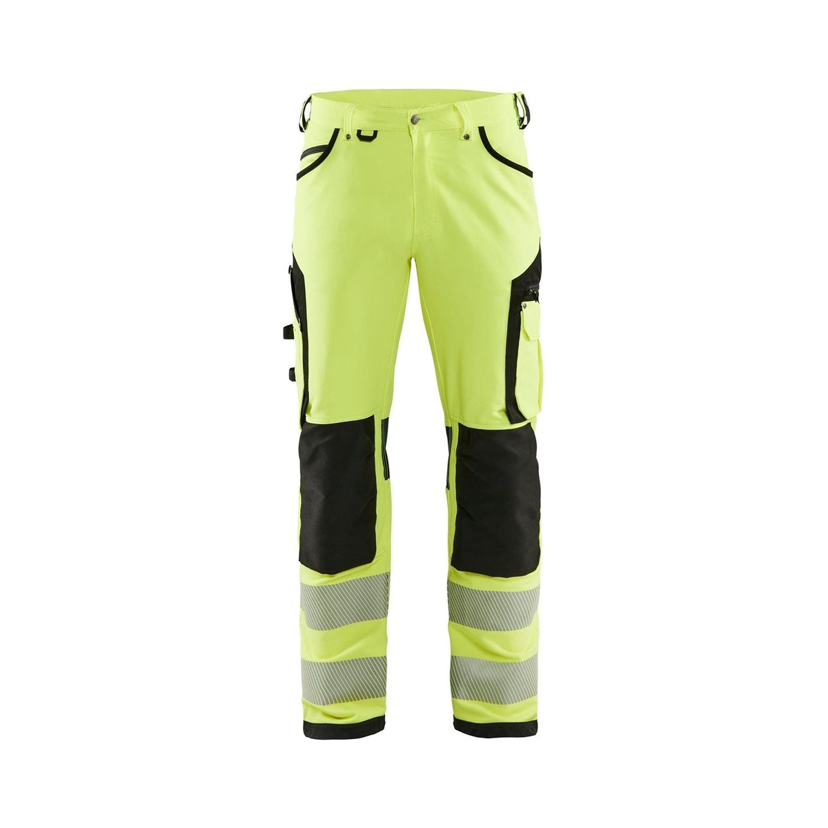 BLÅKLÄDER 1197 High vis buks 4 - vejs stretch herre - Sikkerhedsgiganten