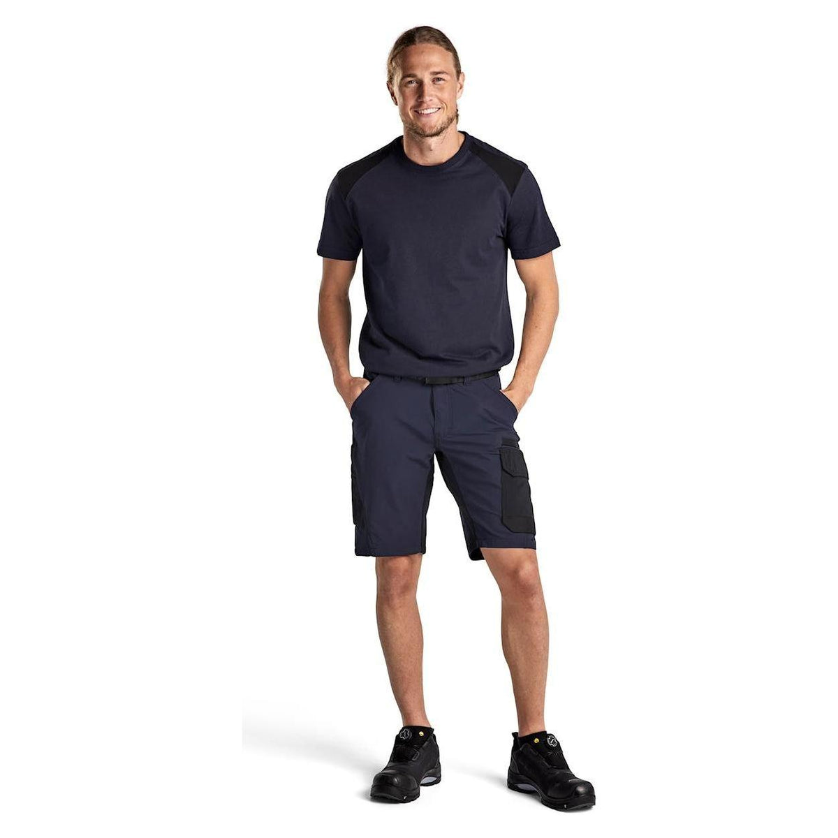 BLÅKLÄDER 1423 Service shorts 4 - vejs stretch Herre - Sikkerhedsgiganten