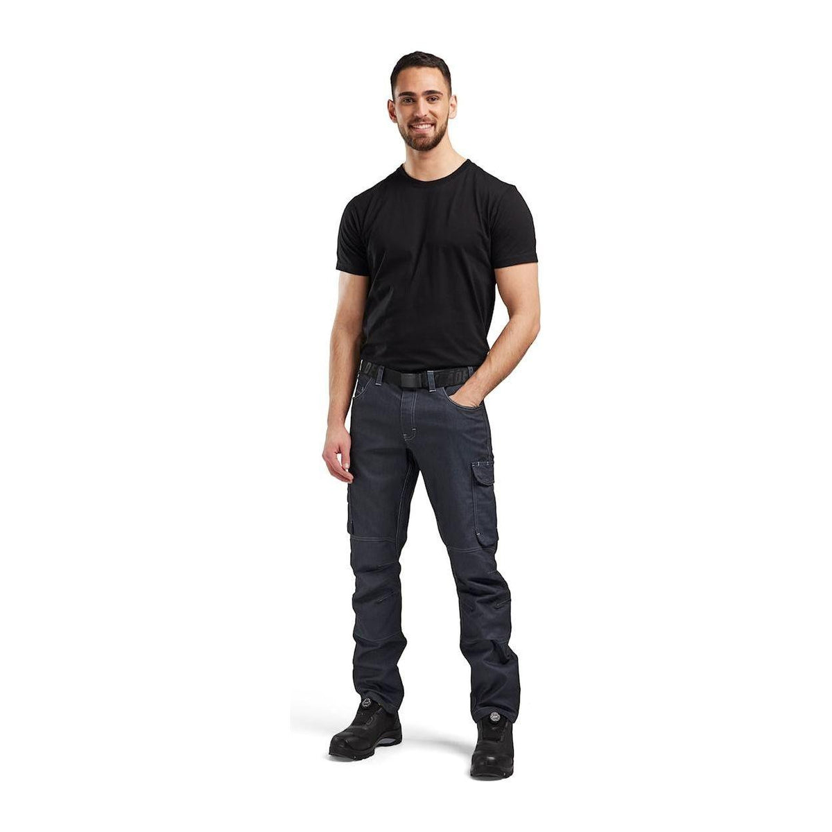 BLÅKLÄDER 1439 Service buks Denim stretch herre - Sikkerhedsgiganten