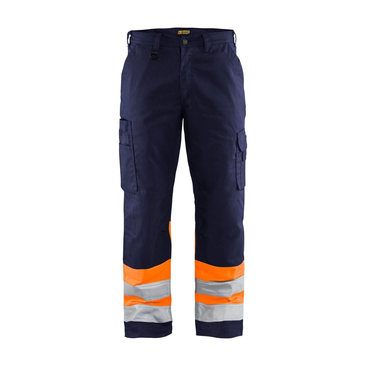 BLÅKLÄDER 1564 High Vis Buks - Marineblå/High Vis Orange Herre - Sikkerhedsgiganten