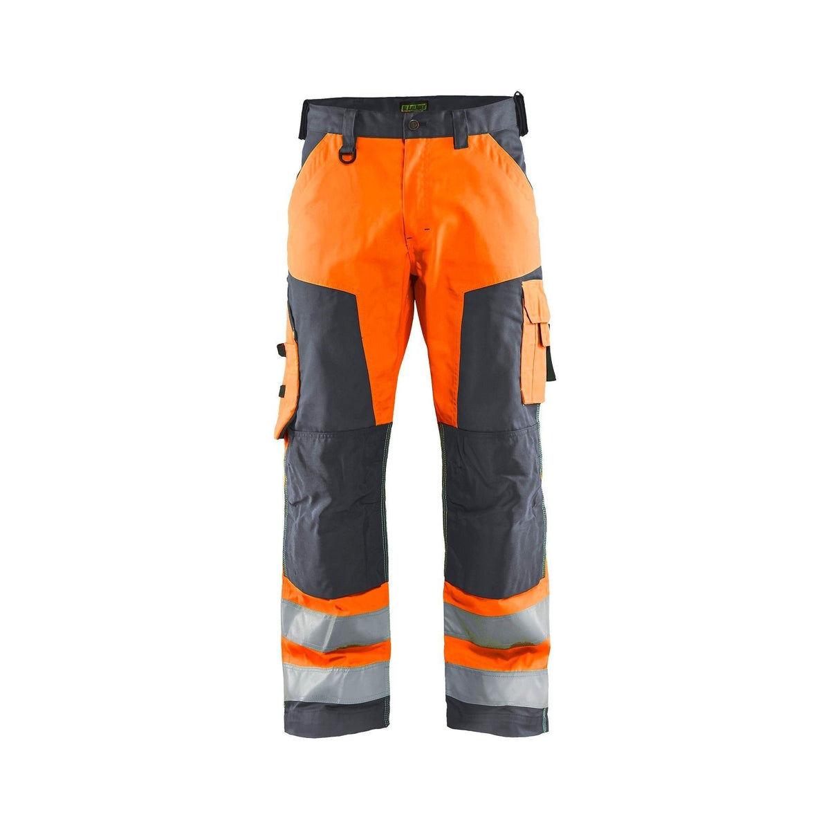 BLÅKLÄDER 1566 High Vis Buks - High Vis Orange/Mellemgrå herre - Sikkerhedsgiganten