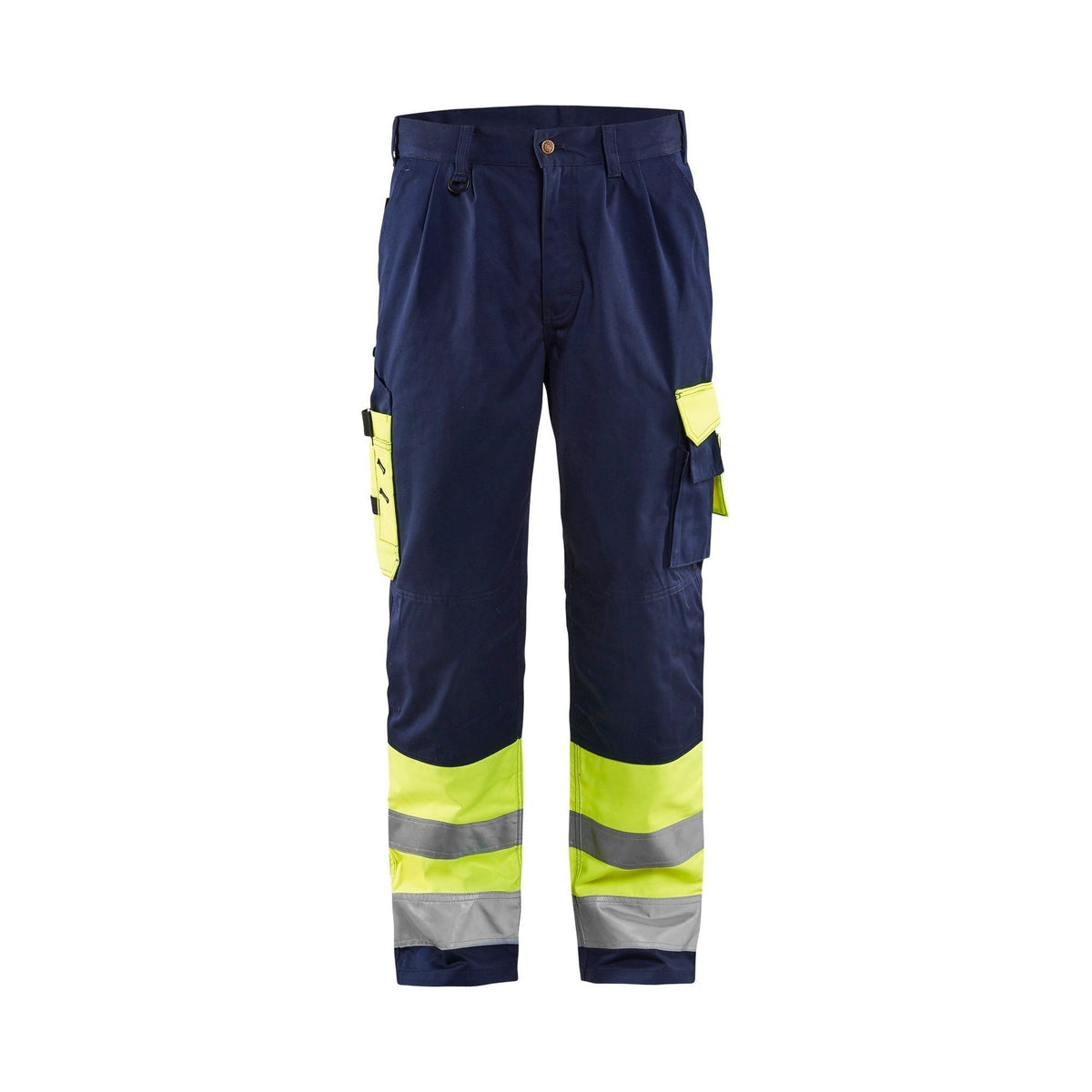BLÅKLÄDER 1584 High Vis Buks - High Vis Gul/Marineblå herre - Sikkerhedsgiganten