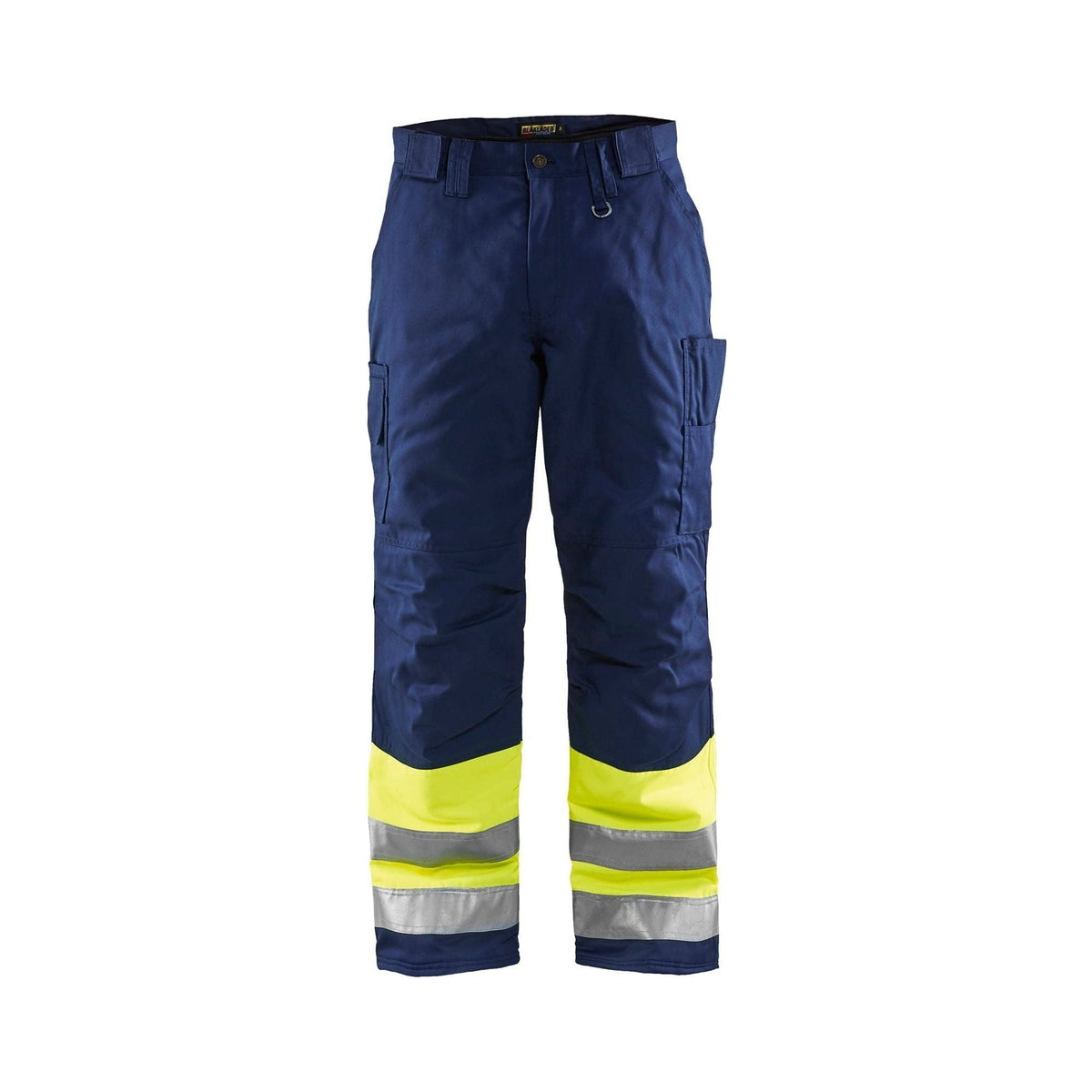BLÅKLÄDER 1862 High Vis Vinter Buks - High Vis Gul/Marineblå herre - Sikkerhedsgiganten