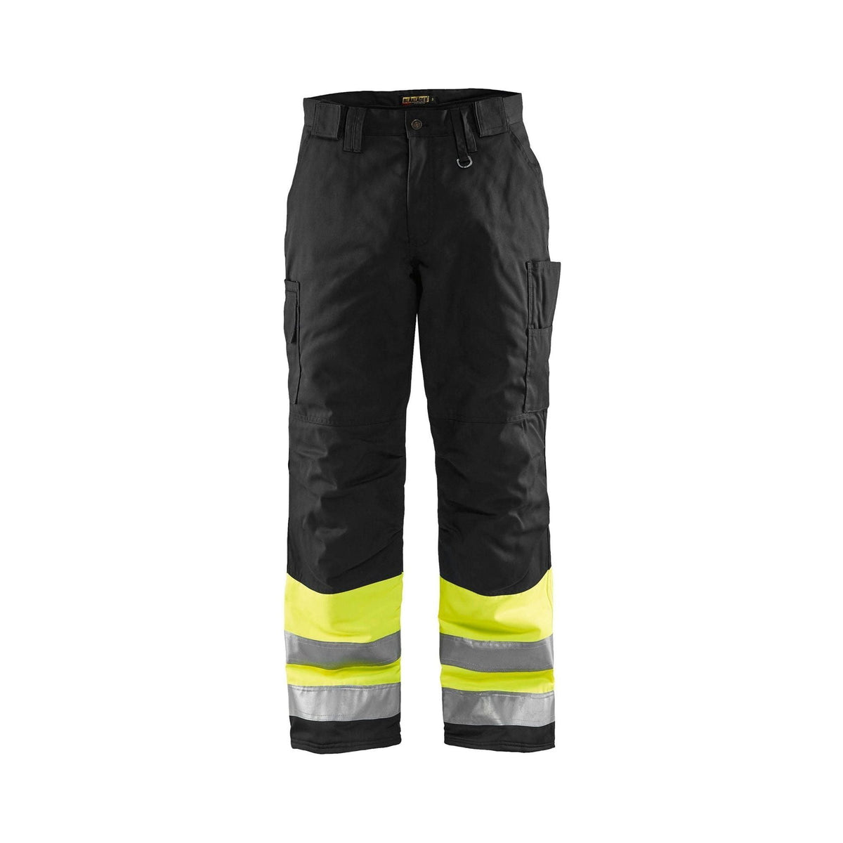 BLÅKLÄDER 1862 High Vis Vinter Buks - High Vis Gul/Sort herre - Sikkerhedsgiganten