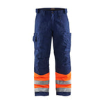 BLÅKLÄDER 1862 High Vis Vinter Buks - High Vis Orange/Marineblå herre - Sikkerhedsgiganten