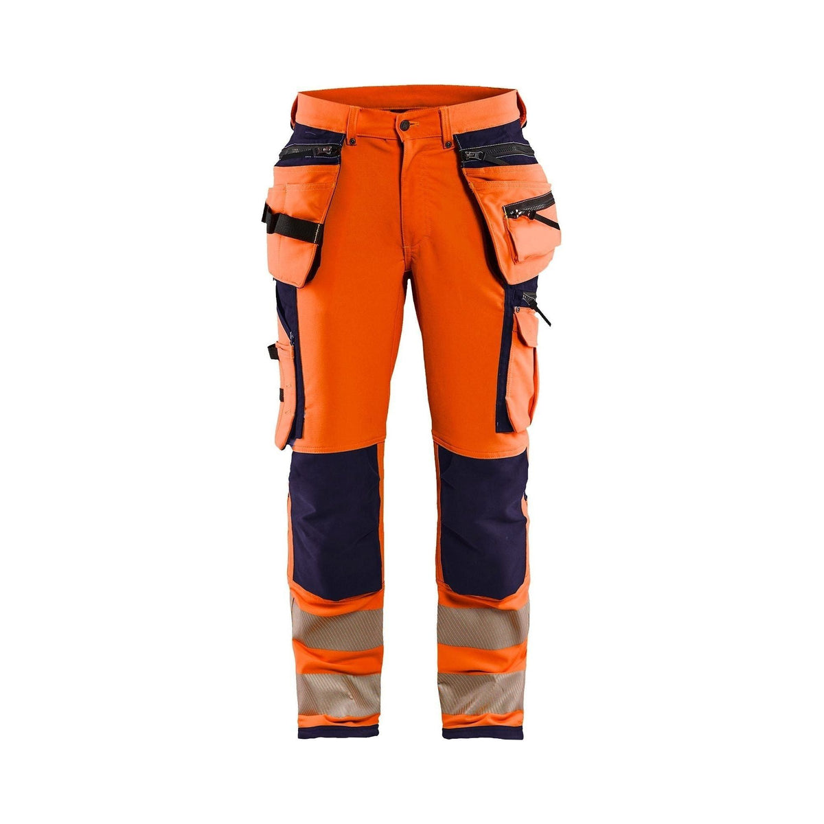 BLÅKLÄDER 1997 High Vis Buks 4 - vejs stretch herre - Sikkerhedsgiganten