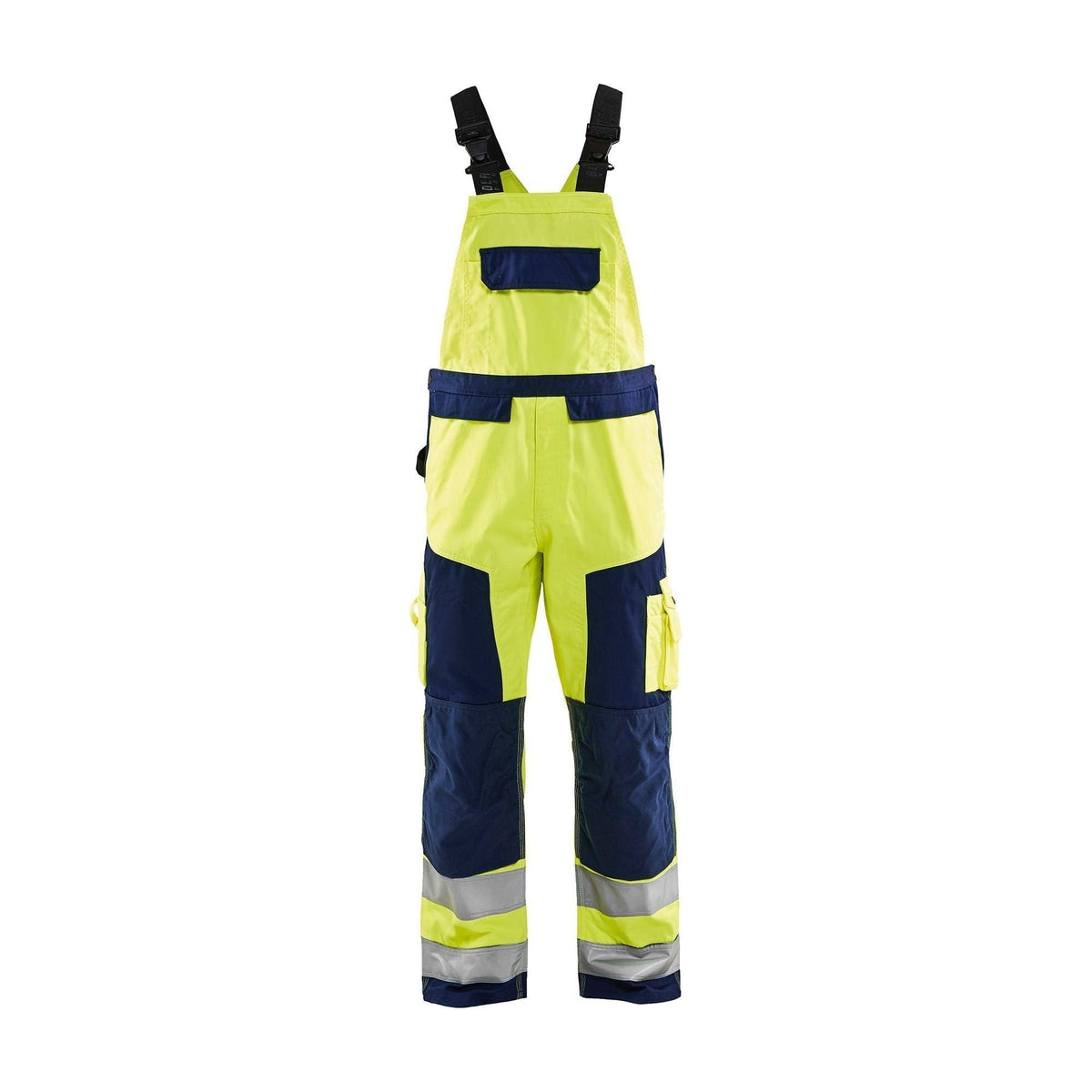 BLÅKLÄDER 2660 High Vis Overall - High Vis Gul/Marineblå herre - Sikkerhedsgiganten
