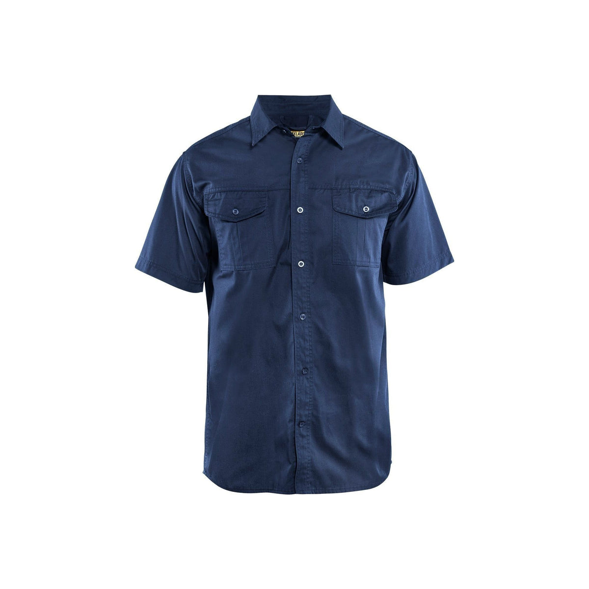 BLÅKLÄDER 3296 Twill Skjorte kort ærme Herre - Sikkerhedsgiganten