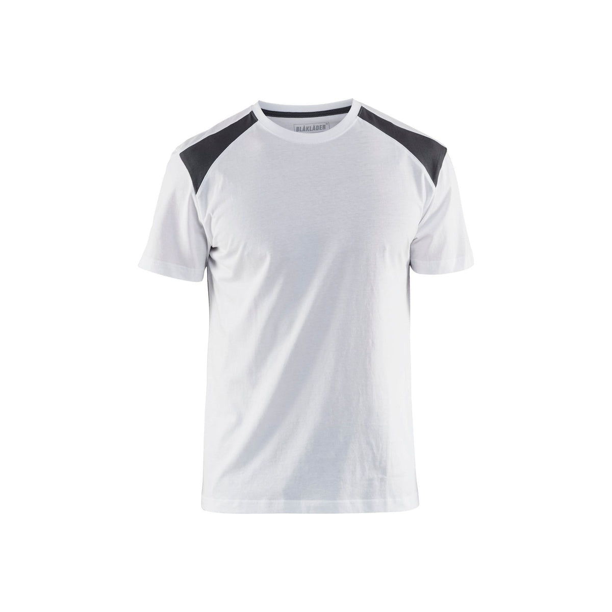 BLÅKLÄDER 3379 T - shirt - Hvid/Mørk Grå Herre - Sikkerhedsgiganten
