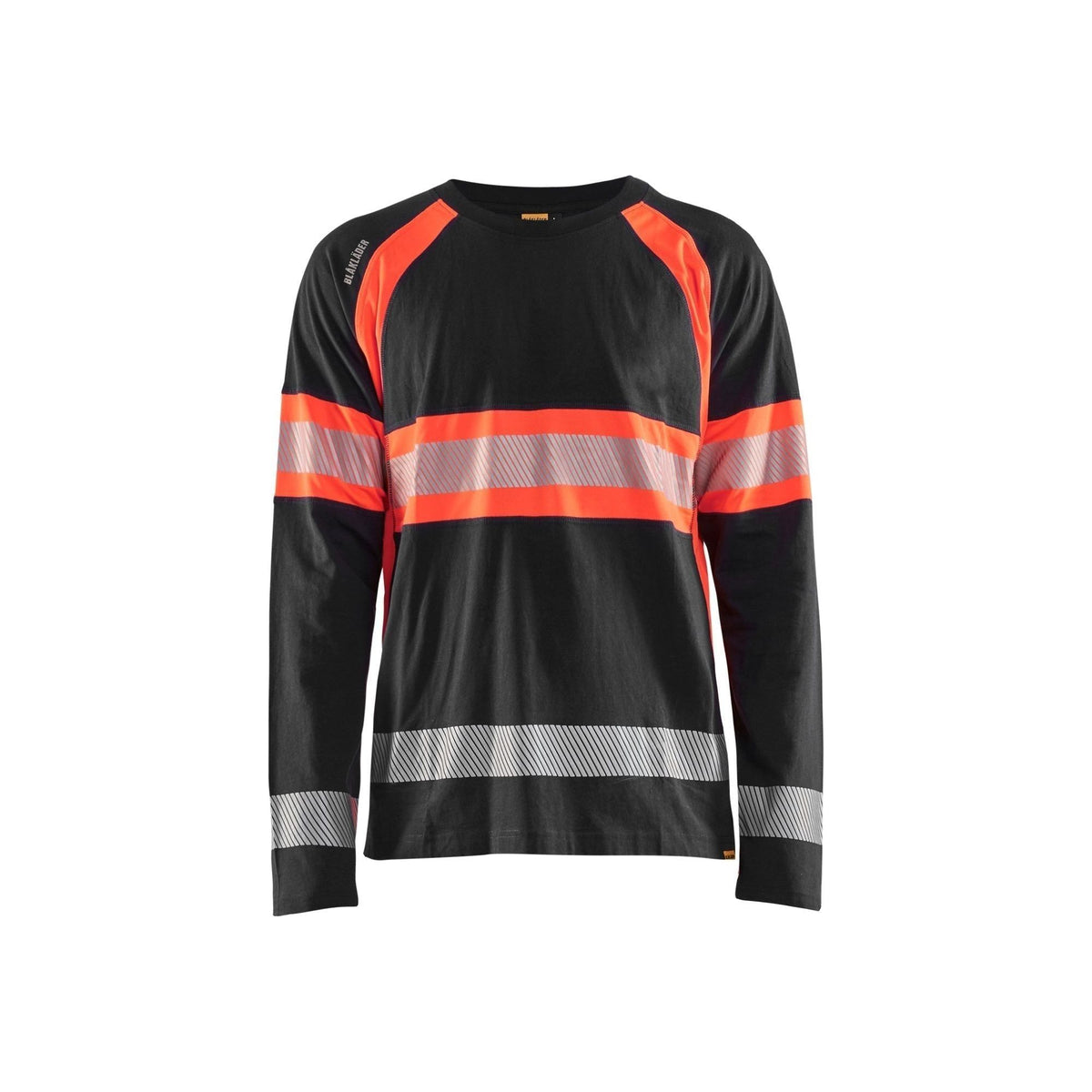 BLÅKLÄDER 3510 High Vis T - shirt lang ærme Herre - Sikkerhedsgiganten