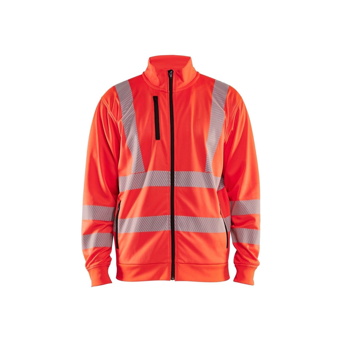 BLÅKLÄDER 3563 High vis Sweatshirt Full zip Herre - Sikkerhedsgiganten