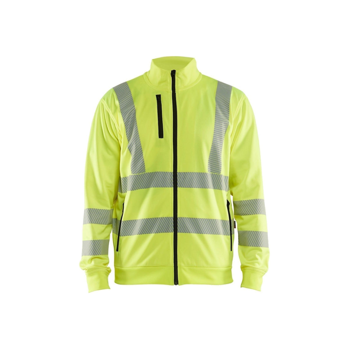 BLÅKLÄDER 3563 High vis Sweatshirt Full zip Herre - Sikkerhedsgiganten