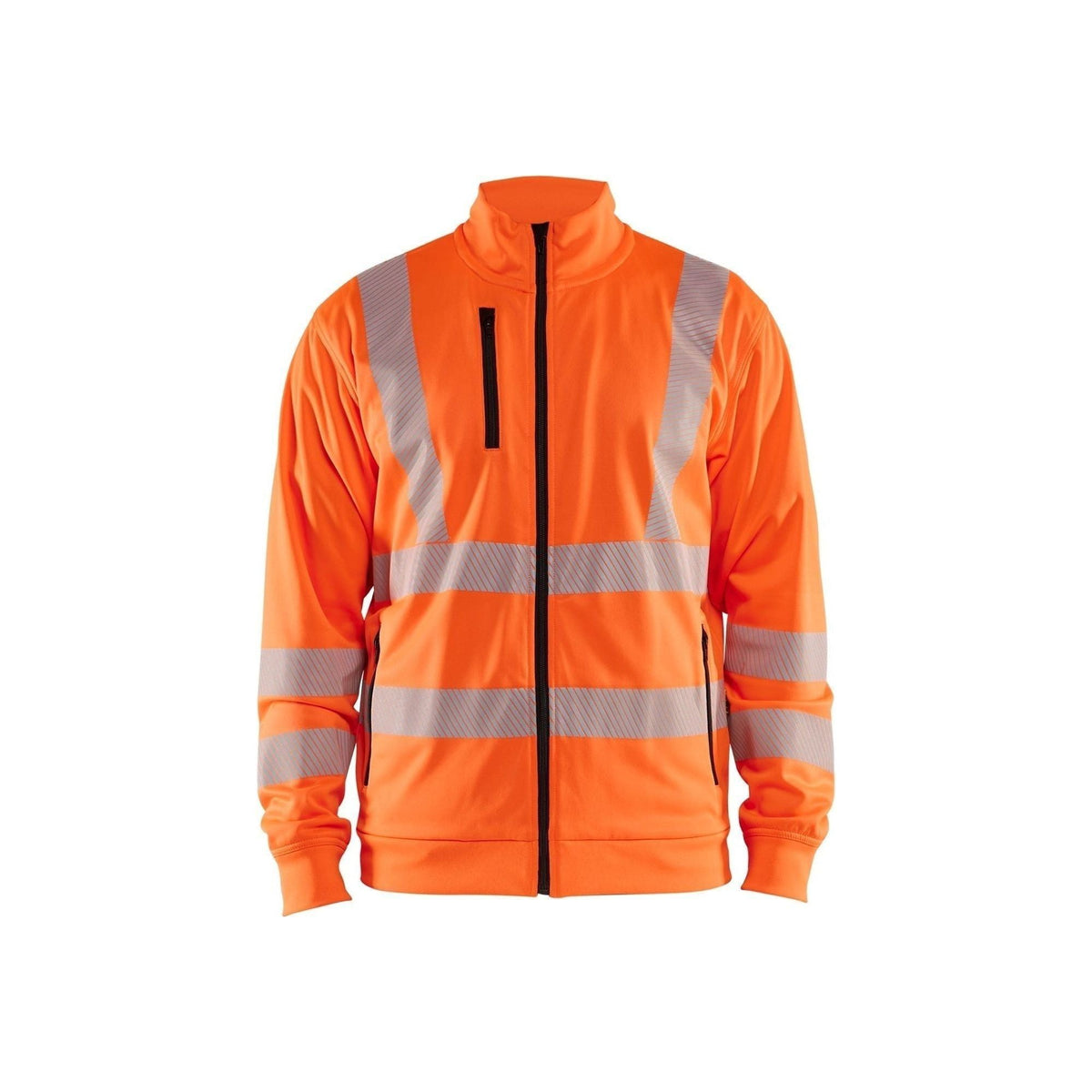 BLÅKLÄDER 3563 High vis Sweatshirt Full zip Herre - Sikkerhedsgiganten