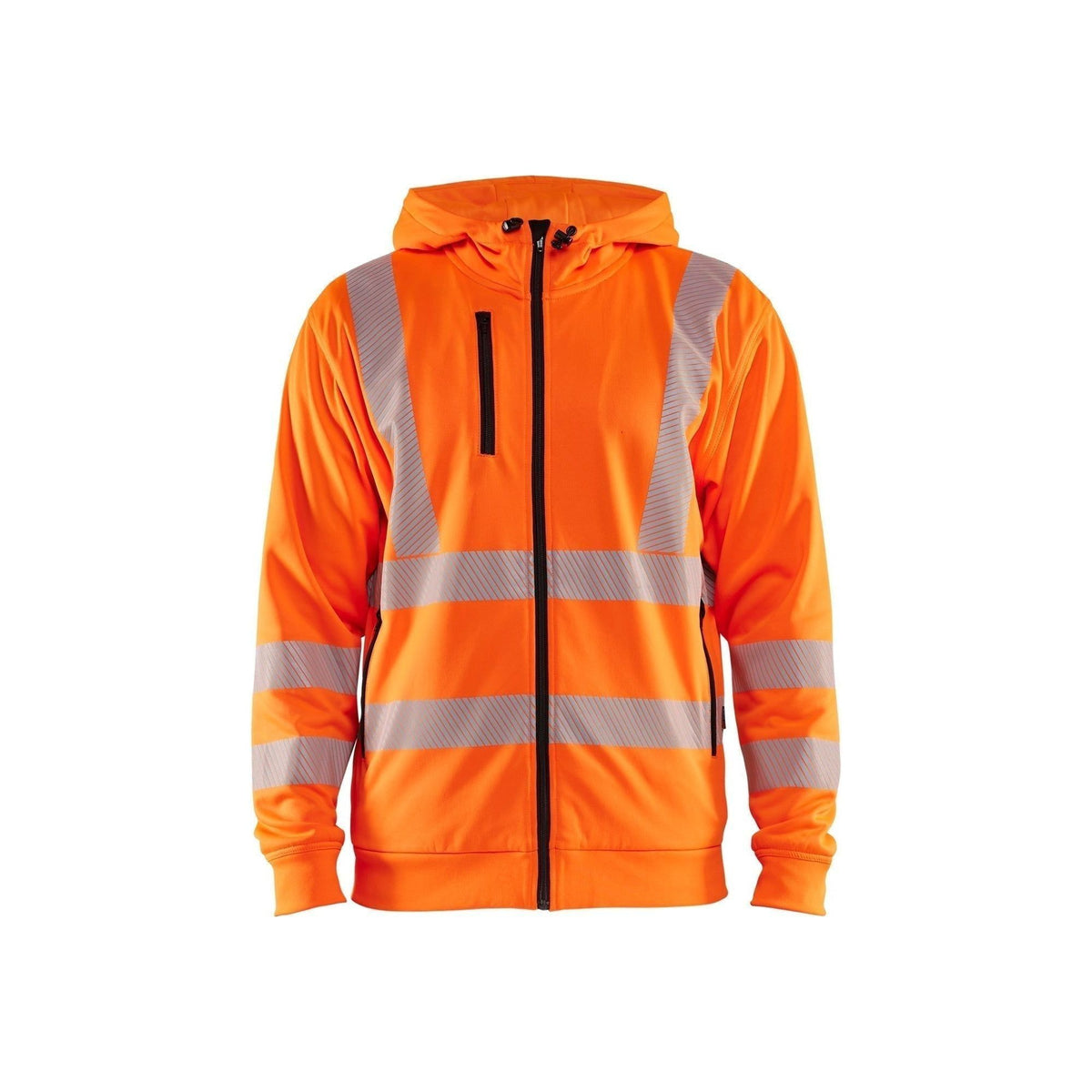 BLÅKLÄDER 3565 High vis Hættetrøje Full zip Herre - Sikkerhedsgiganten