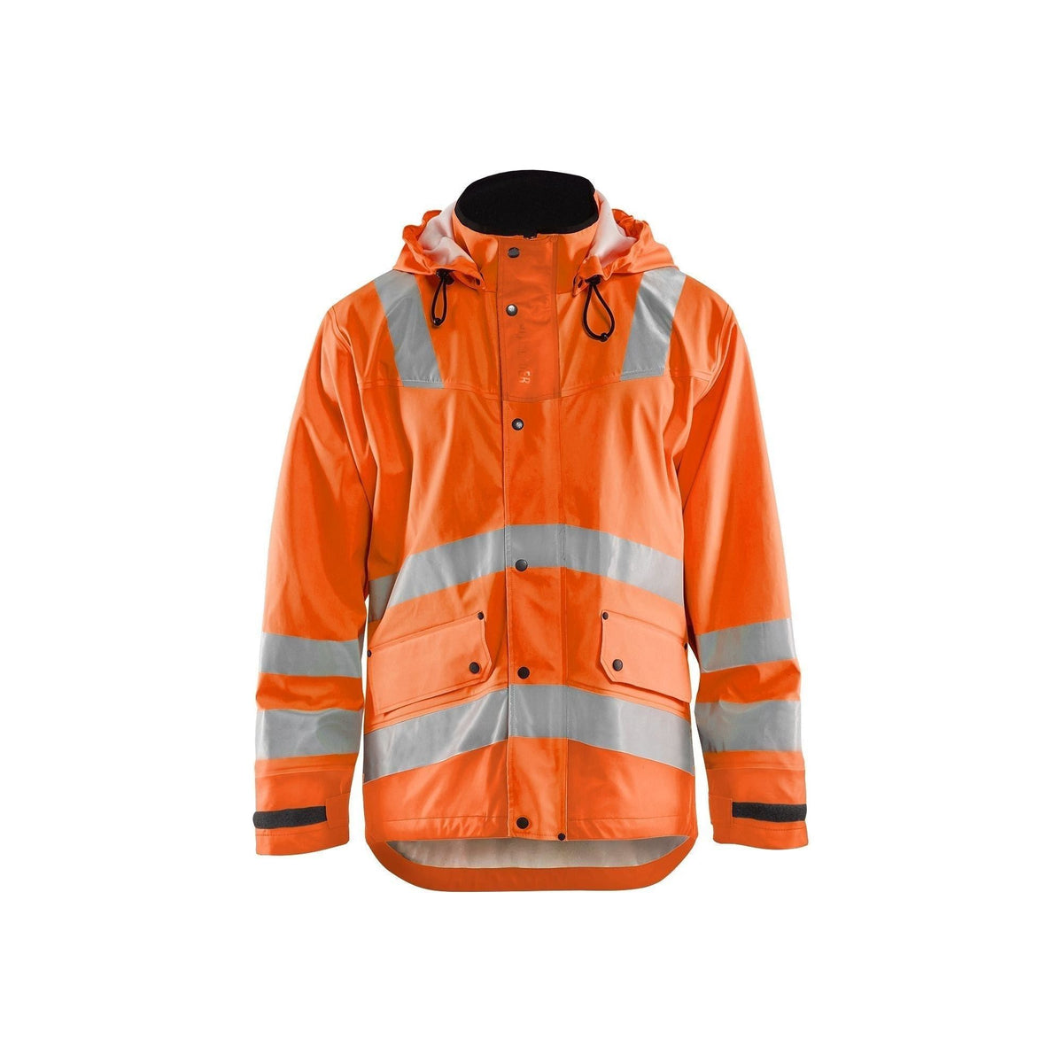 BLÅKLÄDER 4302 High Vis Regnjakke LEVEL 2 Herre - Sikkerhedsgiganten