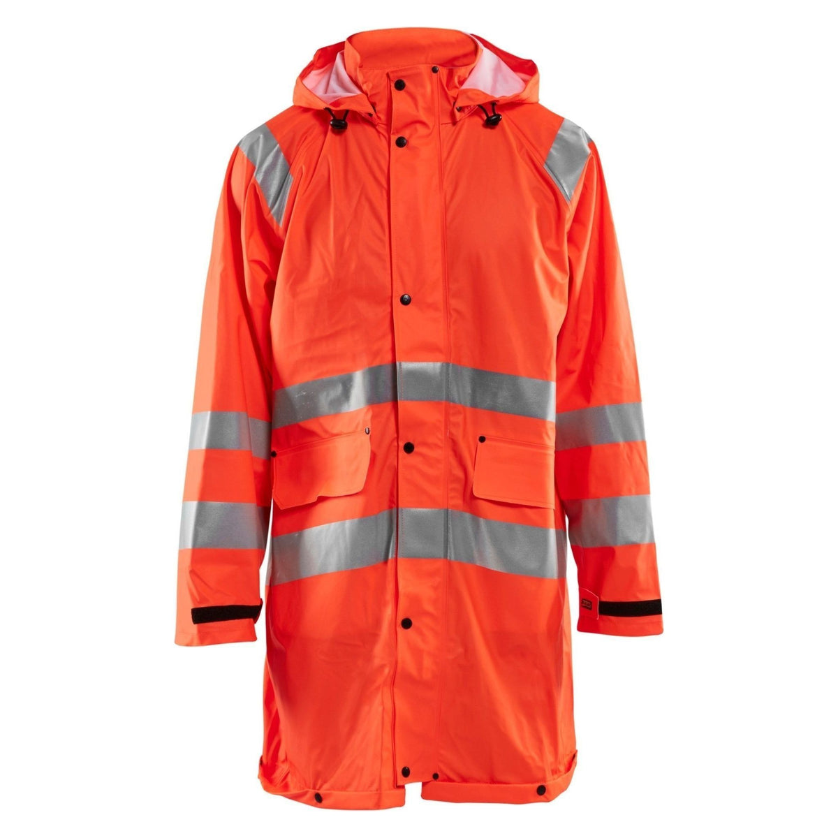 BLÅKLÄDER 4324 High Vis Regnjakke LEVEL 1 Herre - Sikkerhedsgiganten