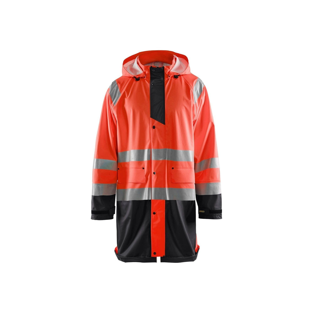 BLÅKLÄDER 4324 High Vis Regnjakke LEVEL 1 Herre - Sikkerhedsgiganten