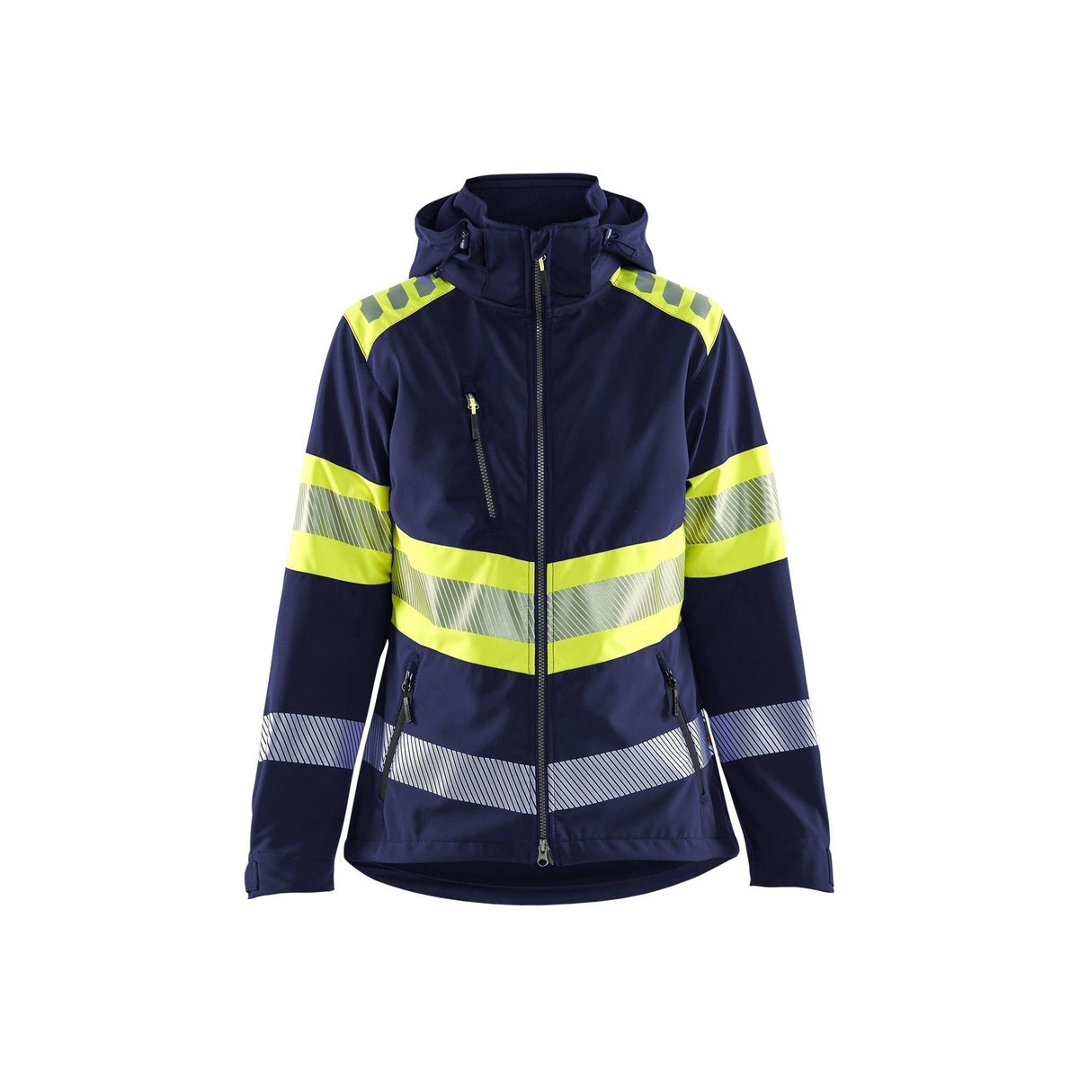 BLÅKLÄDER 4404 Dame High Vis Softshell Jakke - Sikkerhedsgiganten
